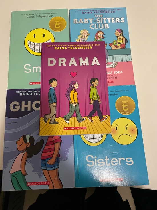 Other - DRAMA by Raina Telgemeier - Bright Magenta Graphic Novel